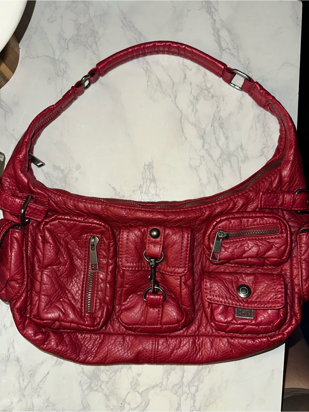 silence + noise Shoulder Bag with Multiple Front pockets
